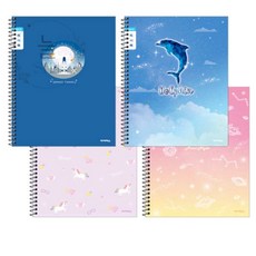 늘정 초등슬림독서록좁은칸 SP 스프링노트, 여_랜덤1개