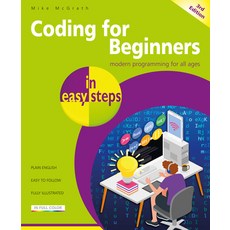 (영문도서) Coding for Beginners in Easy Steps Paperback, English, 9781787910195