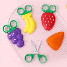 내손안의몰 과일 자석 케이스 가위 주방인테리어가위, 포도