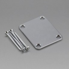 GOTOH 日本製 NBS-3 琴頸鎖片 背板 加強片 電吉他 貝斯 配件, 1個, NBS-3C Chrome 銀色