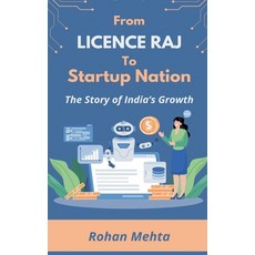 (英文圖書)From Licence Raj to Startup Nation The Story of India's Growth 精裝版, Vij Books, 英文