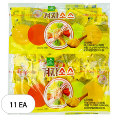 이엔푸드 겨자소스, 11개, 600g