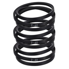 HARFINGTON 3피스 Z-57 Z 타입 V-벨트 1450mm/57.1인치 내부 길이 x 0.37cm 너비 x 0.25인치 높이 Z 타입 폐쇄 루프 고무 변속기 벨트, Z 40, 3