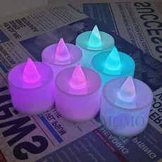 모모 LED 캔들