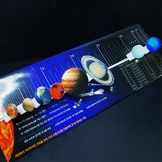 태양계 거리 측정 도표 만들기 교구 5인 방과후활동 과학실험도구 특별활동