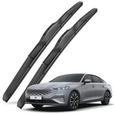 기아 호환 K8 전차종 자동차 하이브리드 전면 와이퍼 1+1, 더뉴 K8(24~현재)-NH650+400mm