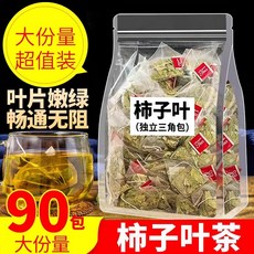 감잎차 정통 한약재 생분말 페이스트 효과 물에 담가 끓여 마시지 않고 건강 플래그십 스토어 서리 후, 감잎차 [30포], 1개, 1개