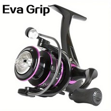 기어비 최대 드래그 금속 로커 스피닝 낚시 릴 담수 바닷물용, 1. EVA, 1개