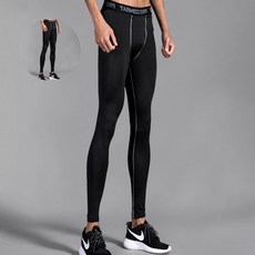 베이직 남자 런닝 헬스 하의 라인 레깅스 스포츠웨어 타이즈