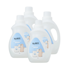 마이비 순한 유아세제 용기형, 1.5L, 4개