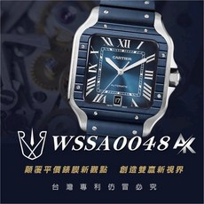 RX8 手錶保護膜AK系列 卡地亞WSSA0048適用 山度士系列 39.8mm 螢幕保護貼, 1個