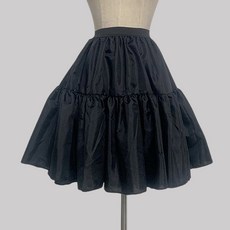 자연스러운핏 2단 미니 노와이어 패티코트 원피스 속치마 숏패티