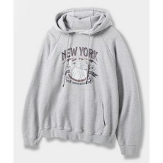 브랜드정품 디미트리 블랙 NYC 후드 티셔츠_멜란지 225974