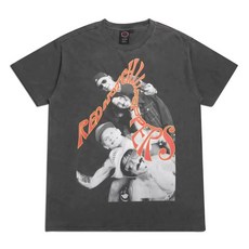 【K2】Red Hot Chili Peppers嗆辣紅椒ThrowBack短T M號-經典搖滾復古潮流