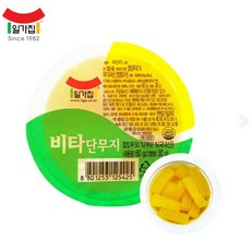 [일가집]비타미니단무지 60g, 1개