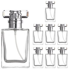 카타니아 실버캡 30ml 향수 공병 스크류타입 용기 만들기 재료 퍼퓸 스프레이 유리 DIY, 8개