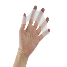 골라담 물갈퀴 수영훈련용품, 블루 M