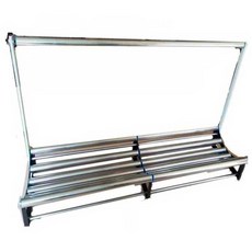 원단 롤러 시트지 롤링기 필름 벽지 거치대 받침대, 1개, 길이2m 폭40cm (천걸이 포함)