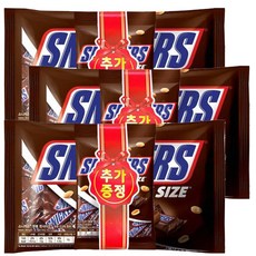 스니커즈 펀사이즈 초코바, 660g, 3개