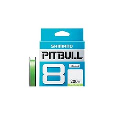 PE 200m 31.7lb PL-M68R 시마노(SHIMANO) 라인 핏불 8개 뜨개질 1.5호 라임 그린, 그린라임그린, 1개, 상품명참조
