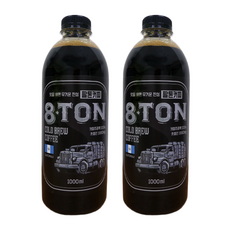 [팔톤커피] 과테말라 안티구아 싱글 콜드브루 더치커피 원액 1리터, 2개, 1개입, 1L