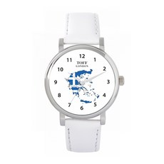 Toff London 토프 런던 TLWS-25219 여성용 그리스 국기 시계 608747