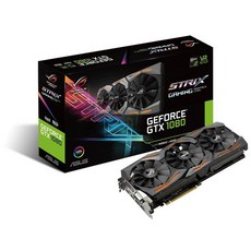 ASUS R.O.G. STRIX NVIDIA GeForce GTX1080 1670MHz STRIX-GTX1080-A8G-GAMING 시리즈 탑재 비디오