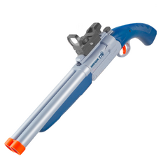 TTG 더블 배럴 샷건 블라스터 장난감총, 1개