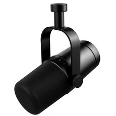 악기마이크 USB/XLR 동적 마이크 방송 팟 캐스트 및 녹음 스튜디오 음악 음성 SM7B, 01 Black