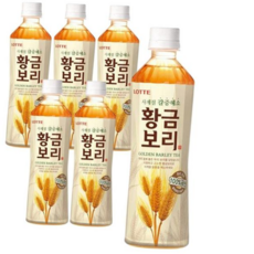 황금보리 롯데 500ml 6PET
