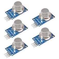 ACEIRMC 5pcs MQ6 LPG 센서 모듈 액화 프로판 이소부탄 부탄 가연성 감지 아두이노 라즈베리 파이 ESP8266 MQ2 5V DC, MQ-6