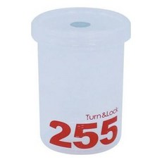 보관 정리 양념통 소스병 조미료 턴 안락 밀폐용기 5호 255ml, 1개