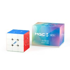 新品永駿MGC3階beta雙調系統專業順滑比賽練習磁力三階魔方, 1個, MGC3Beta-基礎磁力版:1個