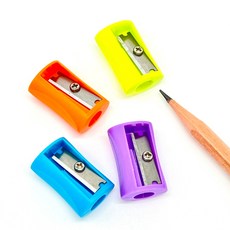 미니 휴대 연필깎이 색상랜덤pjo4+3plm