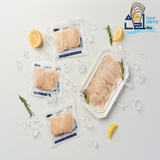 국산 키조개 생물관자 냉동관자 삼합 구이 샤브, 1세트, 슬라이스관자 100gX 4팩, 개