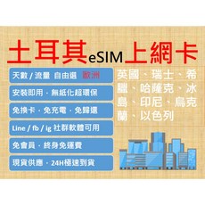 ESIM 歐盟土耳其英國冰島波羅的海三小國多國漫遊卡，極速到貨掃描QR code即刻上網, 國外救急方案