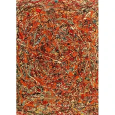 추상 잭슨 폴락 유명한 작품 포스터 및 인쇄 낙서 캔버스 회화 벽 예술 그림 거실 홈 장식, 01 30x40cm no frame, 05 3