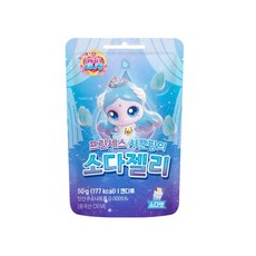 국내백화점 캐치티니핑 장난감 프린세스 사뿐핑의 소다젤리 50g 1개 선물, 소다맛