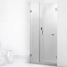 【海夫健康】ITAI一太 皇冠5198 緩衝迴歸淋浴拉門 一字型單開門, 1個, 強化玻璃8mm(80x200cm以內)