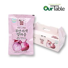 HACCP 100%국내산재료 자색양파즙 100ml 30팩 파우치 자연그대로 국산 건강즙