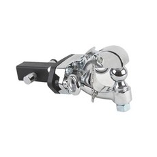 트레일러 히치볼 캐러밴 견인 마운트 캠핑카 연결장치, 1개, 프라도 실버 볼 있는