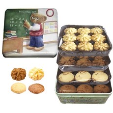 Jenny Bakery 珍妮曲奇 4種綜合奶油餅乾, 1個, 380g