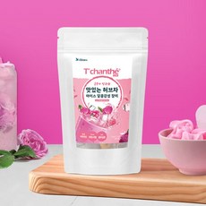 (유통소비기한임박상품 26.06.03) 티샹떼 맛있는 허브차 장미 히비스커스차 20티백 아이스티