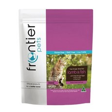 Frontier Pets 悅緻原凍 低敏原肉貓凍乾 草飼牛肉 鮮魚雞肉 300g/900g, 1個, 鮮魚嫩羊,300g