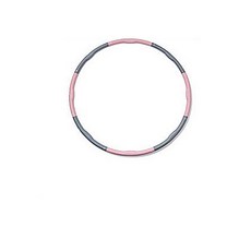 훌라후프 입문자용 소프트 다이어트 초보자용, 핑크/그레이, 1개