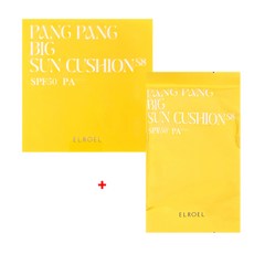 엘로엘 팡팡 빅 선쿠션 S8 25g + 리필 세트 SPF50+ PA++++, 1개