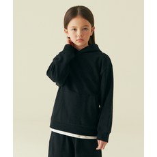 무신사 스탠다드 MUSINSA STANDARD KIDS 오버사이즈 후디드 스웨트셔츠 [블랙] MKBTK3Z02-BK 379778