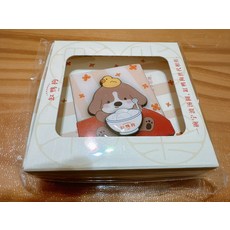 缸鴨狗 聯名 卡通冰箱貼, 如圖所示