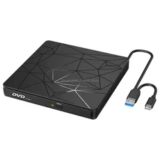 USB Type C 외부 디스크 드라이브 리더 작가 PC 노트북 다중 시스템, 01 China Mainland, 01 Black border