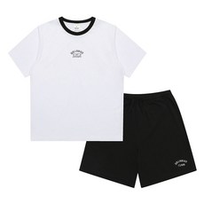 에꼴리에 주니어 쿨 모달 이지웨어 반팔티 반바지 세트